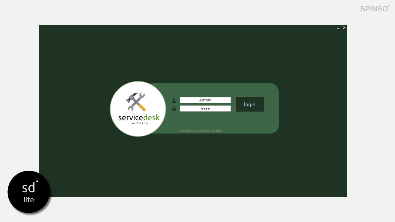Software Screens for Free Service Complaint Management System